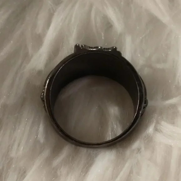 Attack On Titan Ring Gunmetal AOT Anime Wings of Freedom Scouting Legion Corps 8 - Picture 3 of 6